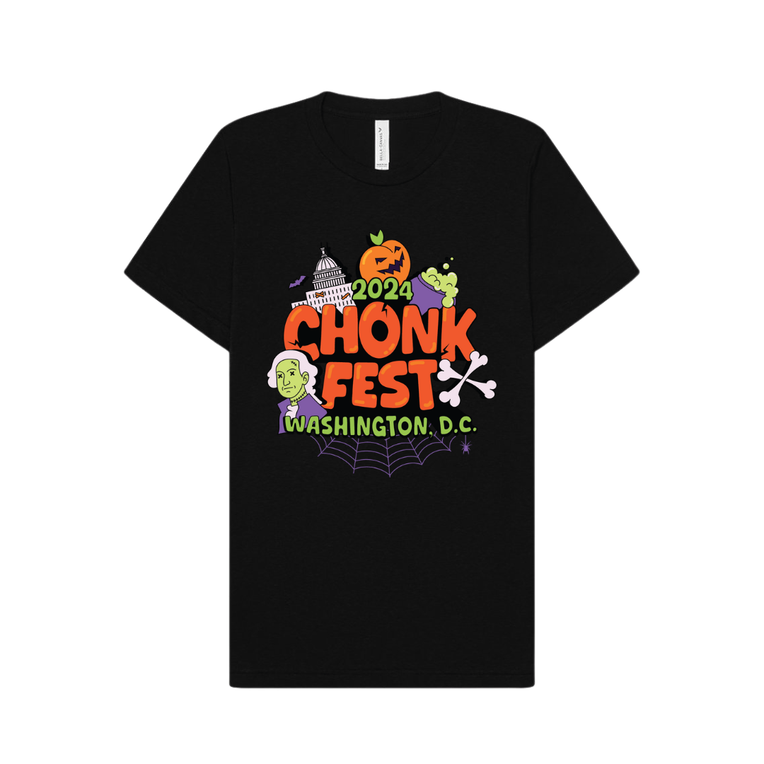 Chonkfest DC Tee S / Black Bark Social