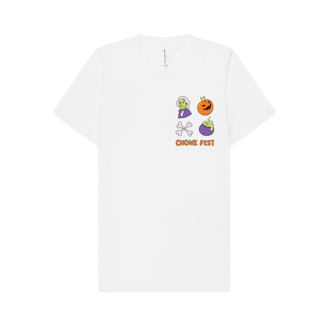 Chonkfest DC Tee S / White Bark Social