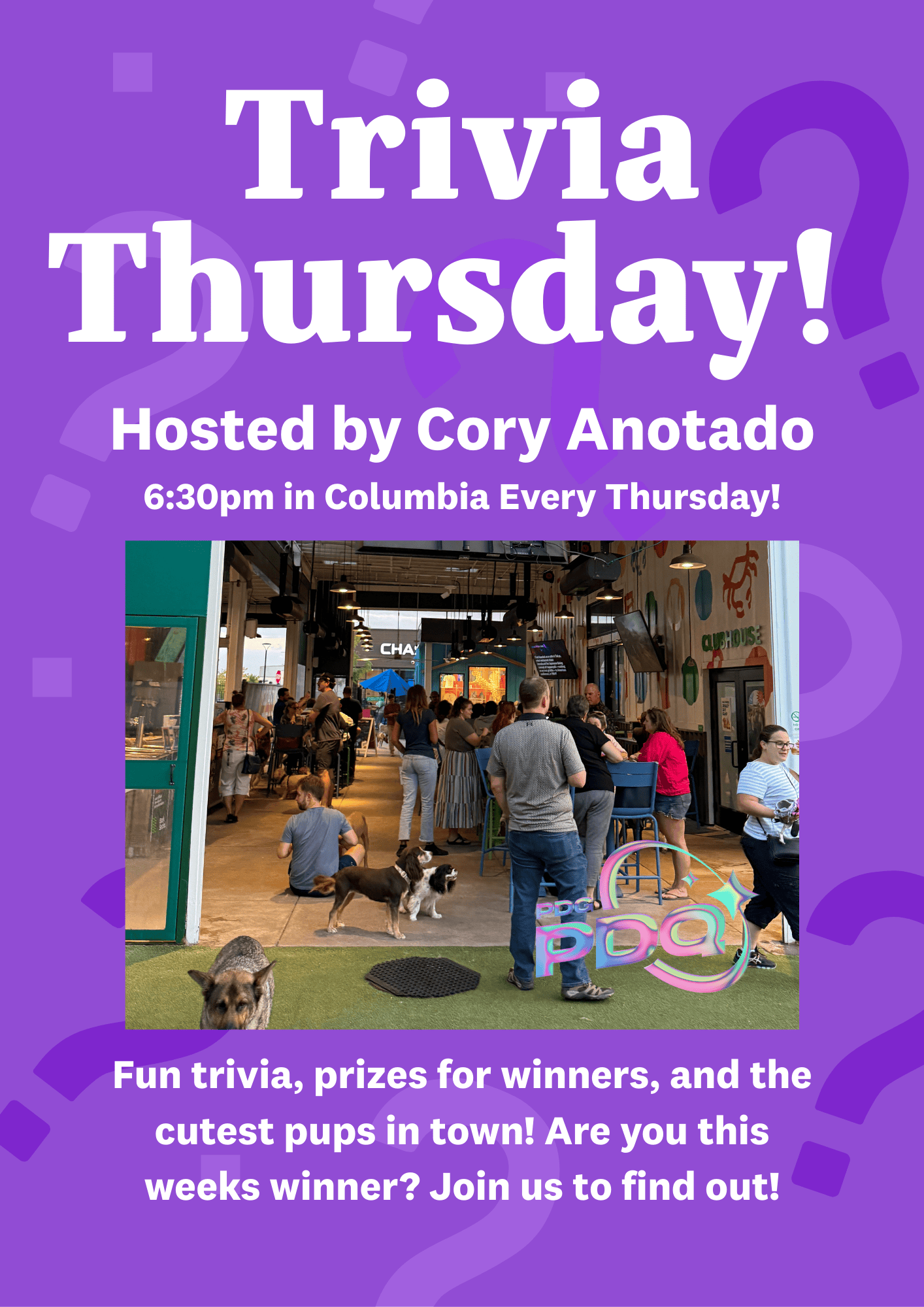 Trivia Thursdays in Columbia! Bark Social